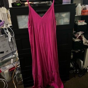 Electric & Rose Fuchsia Maxi Dress